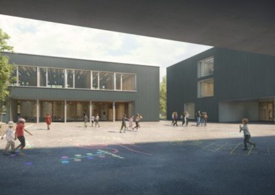 Cercle scolaire Château d’Eau, Marly, Physique du bâtiment
